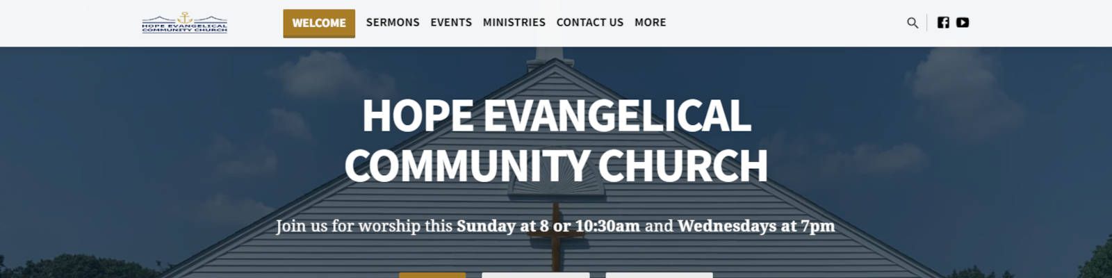 Website Update - Hope Evangelical Community Church